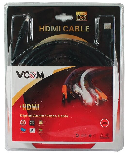 Кабель интерфейсный HDMI-HDMI VCOM - фото №3