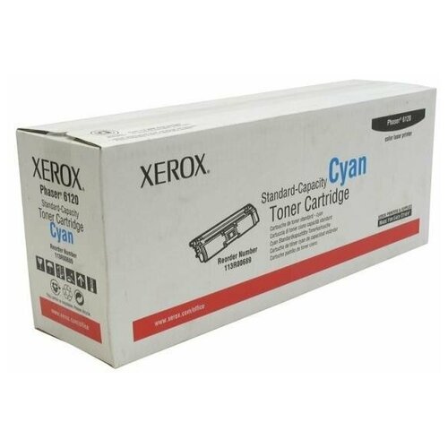 Картридж Xerox 113R00689, 1500 стр, голубой