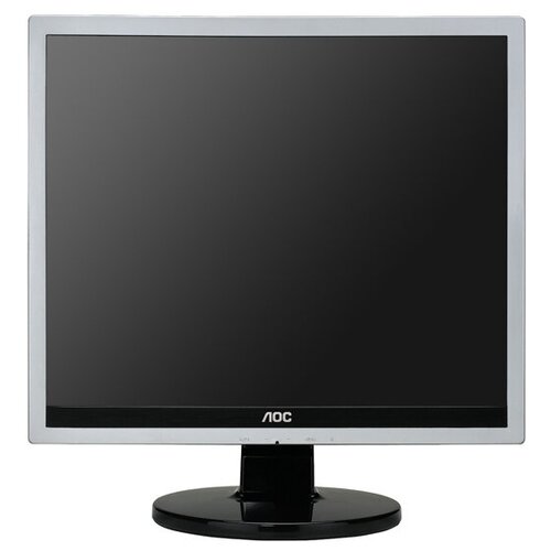 фото Монитор aoc e719sd 17", серебристый/черный