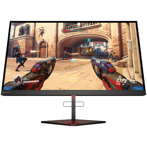 фото Монитор 24.5 hp omen x 25 black (tn, 1920x1080, 16:9, 170/160, 400cd/m2, 1000:1, 1ms, 240hz, hdmi, dp, usb3.0 hub) (4nk94aa)