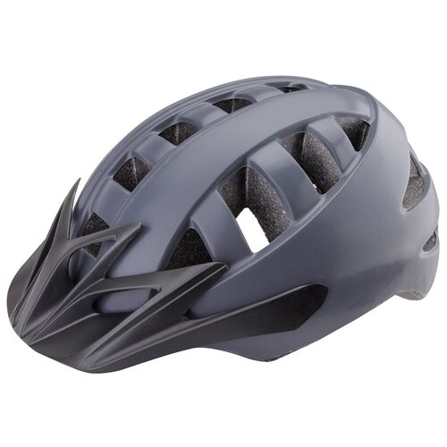 Шлем для велосипеда Stels MA-5, тёмно-серый, размер S