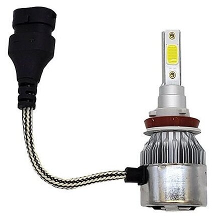 Лампа автомобильная светодиодная Sho-Me G6 Lite LH-H7, H7, 12В, 36Вт, 5000К, 2шт