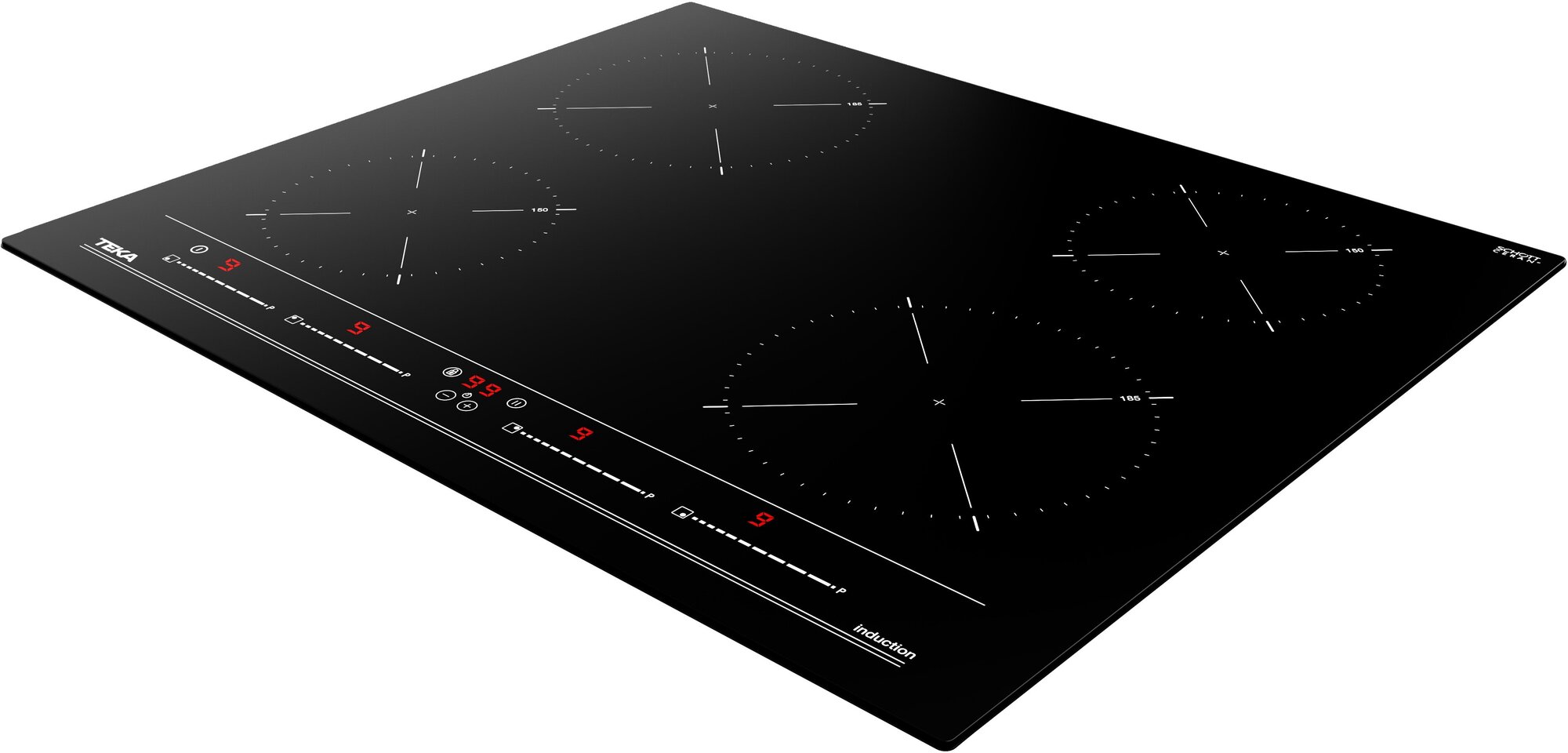 Индукционная варочная панель TEKA IBC 64010 MSS BLACK, черный Hoff - фото №5
