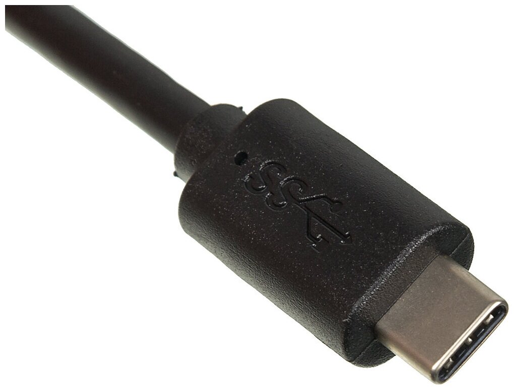 Кабель BURO USB 3.0 A(m), USB Type-C (m), 1м, черный [bhp usb-tpc-1] - фото №2