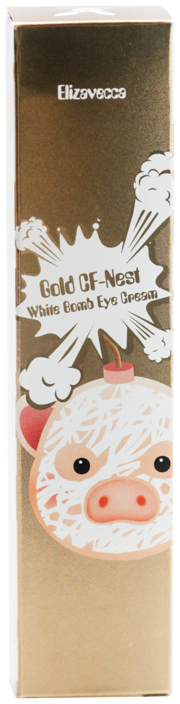 Крем для кожи вокруг глаз Elizavecca Gold CF-Nest Bomb Eye Cream 30мл - фото №3