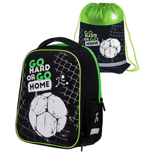 Рюкзак для мальчиков BERLINGO Expert Mini GO HARD с наполнением / Школьный ранец для мальчиков / для мальчика