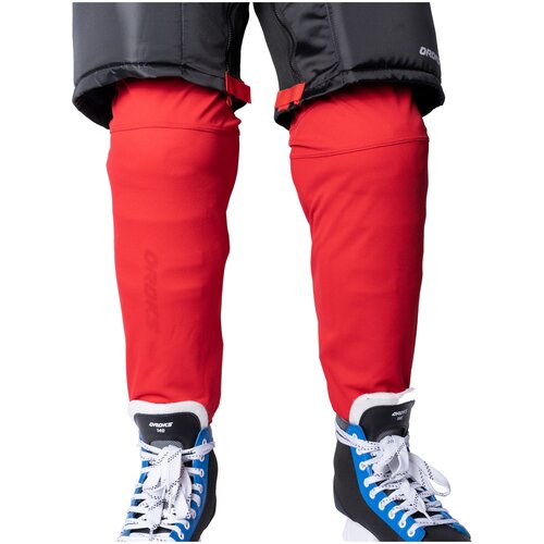 фото Игровые хоккейные носки дет, красный oroks х декатлон decathlon