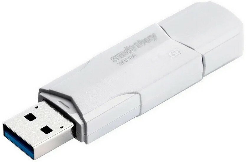 USB Flash накопитель SmartBuy 16Gb SmartBuy Clue White ( ) (SB16GBCLU-W)