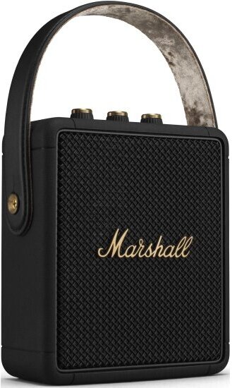 Портативная акустика Marshall Stockwell II, черный и латунь