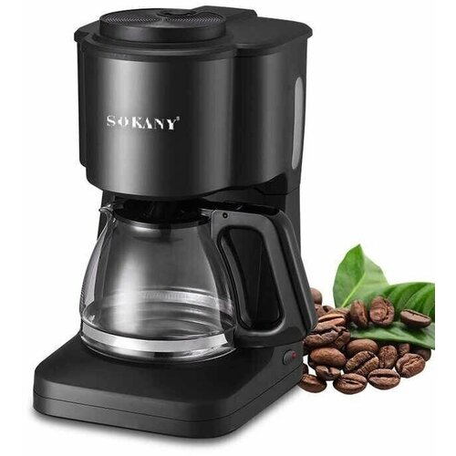 Кофемашина SK-124 Sokanyкапельнаямощность 950 вт для приготовления вкуснейшего кофечерный 176000₽