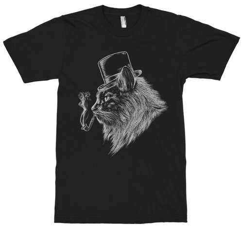 Футболка Dream Shirts Джентелькот Мужская L Черная