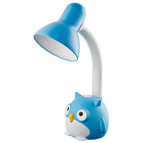 Лампа Camelion Smart KD-380 C06, E27, 40 Вт, цвет арматуры: белый, цвет плафона/абажура: синий