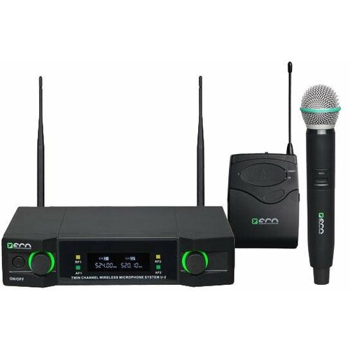 ECO by VOLTA U-2X 4902162940 - Радиосистема с одним ручным и одним головным микрофоном 1105000₽