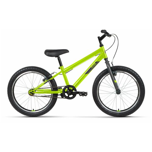 Велосипед Altair MTB HT 20 1.0 (2022) 10.5 яркий/зеленый/серый (требует финальной сборки)