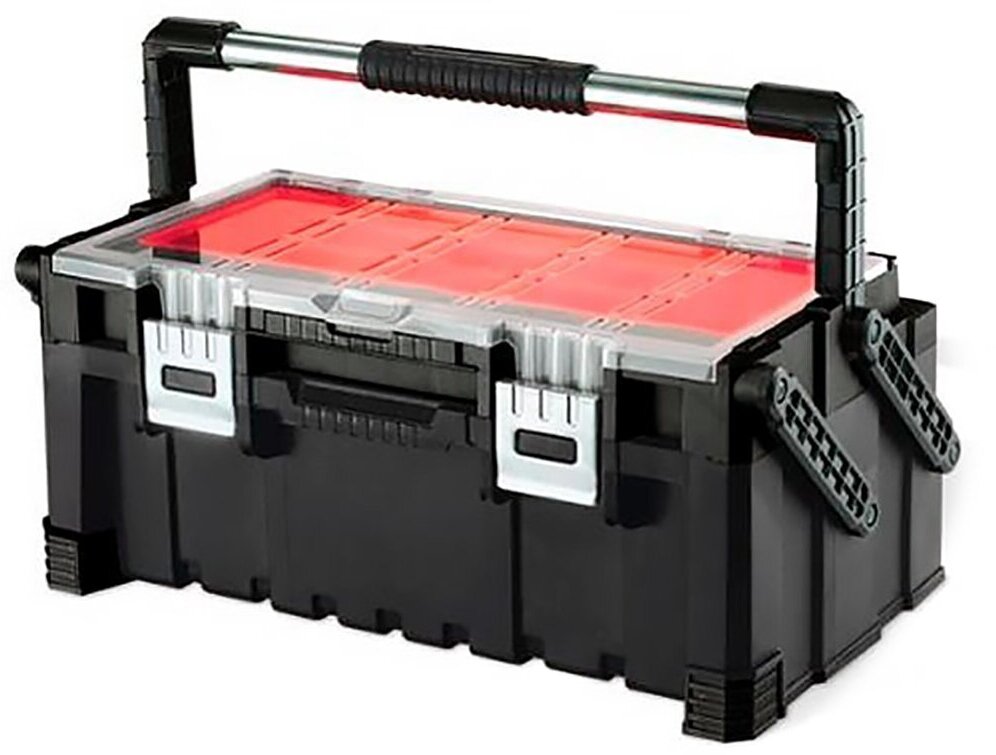 Ящик для инструментов Keter Professional Cantilever Tool Box 22", 56,7 х 31,4 х 24 см, черный