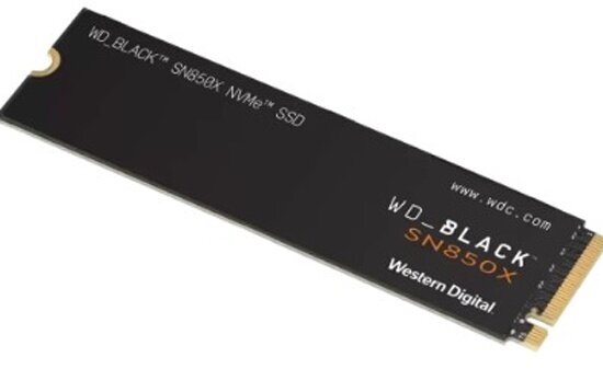 Накопитель Western Digital SSD M.2 WDC BLACK SN850X 1TB PCIe 4.0 x4 3D NAND TLC (WDS100T2X0E)