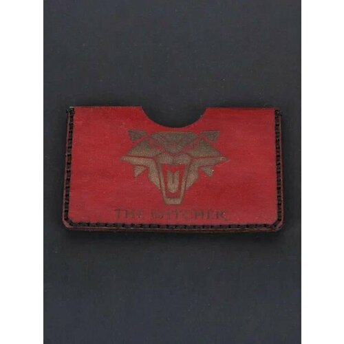 Визитница Мастерская Кармартен, красный