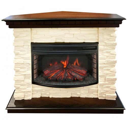 Электрический очаг RealFlame Elford Corner 25 + Firefield 25 S IR 1.6 кВт 110 см 101.5 см 75 см античный дуб