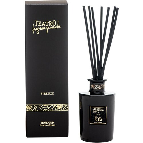 Teatro Fragranze Uniche Rose Oud Роза и уд, диффузор с палочками 100 ml