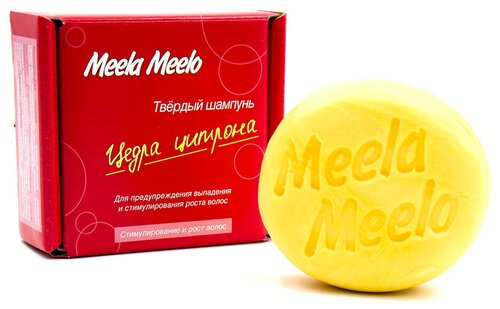 Meela Meelo твердый шампунь Цедра цитрона, 85 г, 85 мл