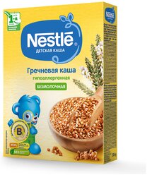 Каша Nestlé безмолочная гречневая гипоаллергенная, с 4 месяцев, 200 г
