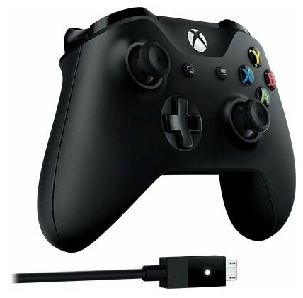 Стоит ли покупать Геймпад Microsoft Xbox One Controller + USB кабель для ПК?  Отзывы на Яндекс Маркете