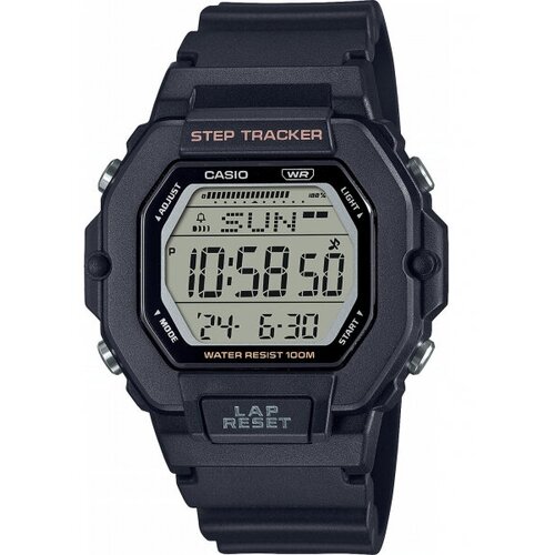 Наручные часы CASIO Collection LWS-2200H-1AVEF, черный
