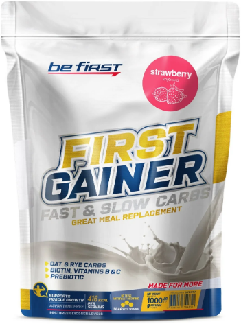 Be First First Gainer 1000 гр (Be First) Клубника