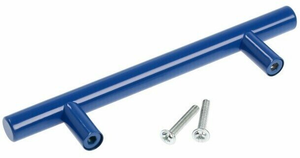 Ручка рейлинг CAPPIO, облегченная, d=12 мм, м/о 96 мм, цвет синий - фотография № 8