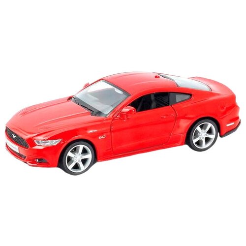 Легковой автомобиль RMZ City Ford Mustang 2015 (554029) 1:32, 12.7 см, красный легковой автомобиль автопанорама ford mustang gt j12276 jb1200129 1 43 11 5 см красный