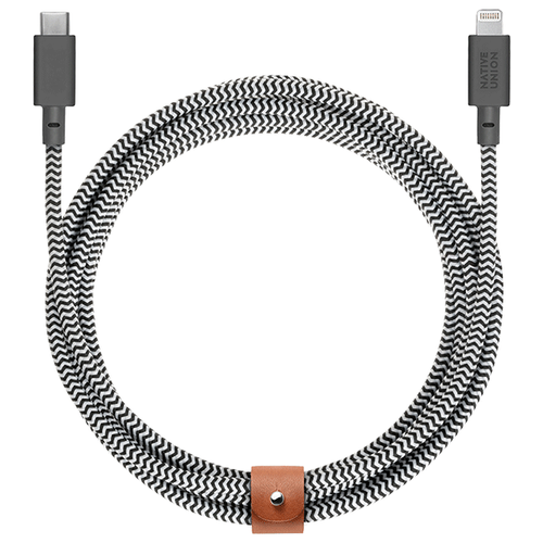 Native Union BELT CABLE, кабель зарядный USB-C/LIGHTNING, длина 3м