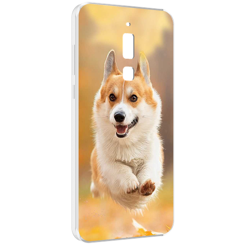 Чехол MyPads когри собака для Meizu M6T задняя-панель-накладка-бампер чехол mypads когри собака для meizu m3 note задняя панель накладка бампер