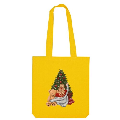 фото Сумка шоппер us basic, желтый