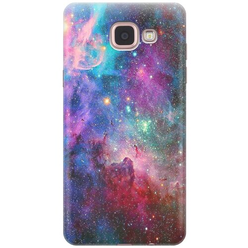 фото Cиликоновый чехол на samsung galaxy a5 (2016) / самсунг а5 2016 с принтом "волшебный космос" gosso