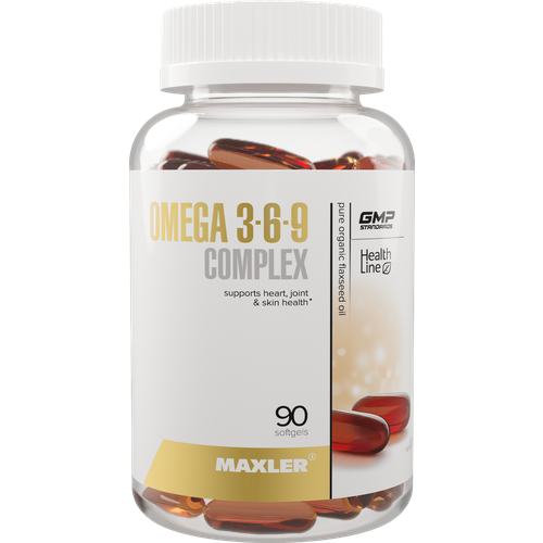 Maxler Omega 3-6-9 Сomplex капс., 300 г, 90 шт.