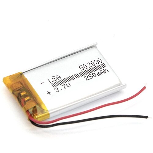 Аккумулятор Li-Pol (батарея) 5*20*30мм 2pin 3.7V/250mAh