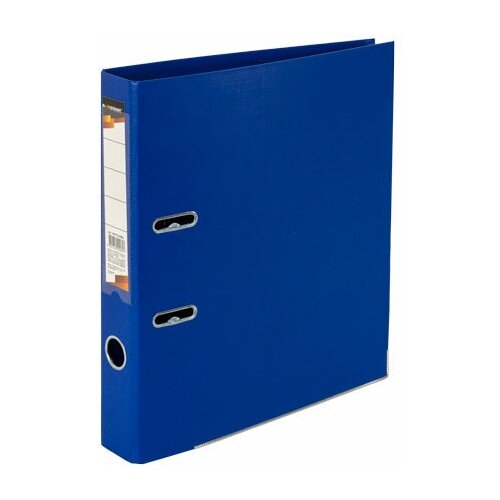 INFORMAT Папка-регистратор А4, двухстороннее покрытие ПВХ, 55 мм, синий