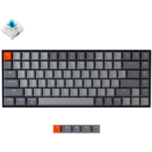 Keychron K2 RGB v2 Hot-Swap клавиатура keychron q6 o3 rgb brown switch blue q6 o3 ru