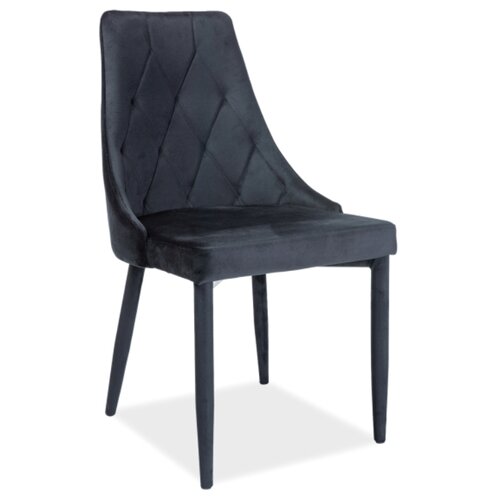 фото Стул signal trix velvet, черный