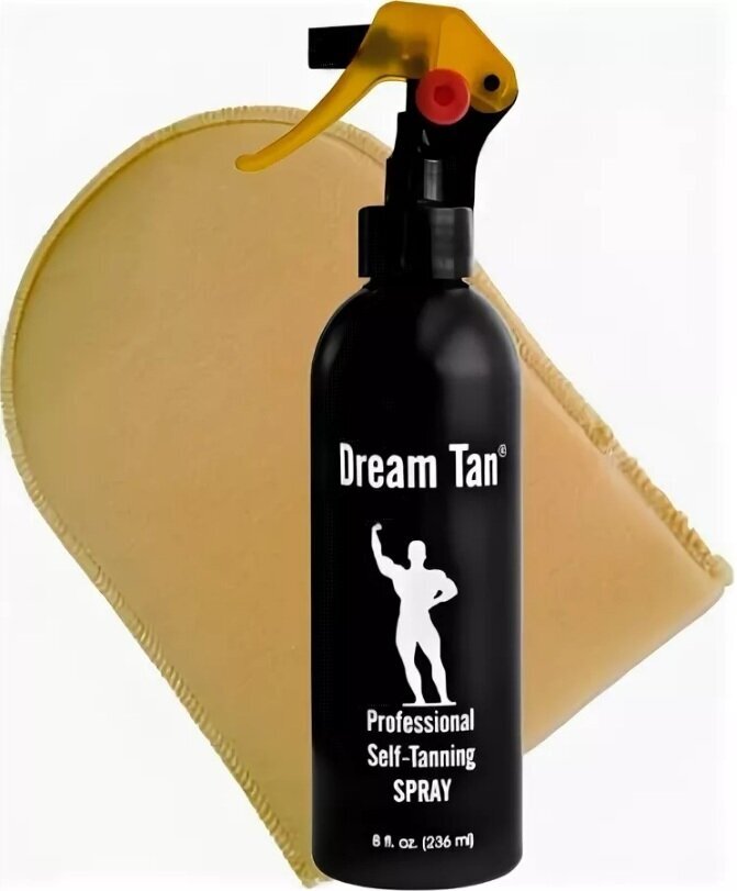 Грим Dream Tan Self-Tanning Professional Spray + варежка (236 мл)