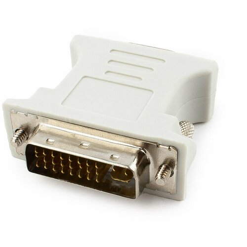 Набор из 3 штук Переходник DVI-I - VGA Cablexpert A-DVI-VGA, 29M/15F переходник audio и video buro vga 15f dvi i plug