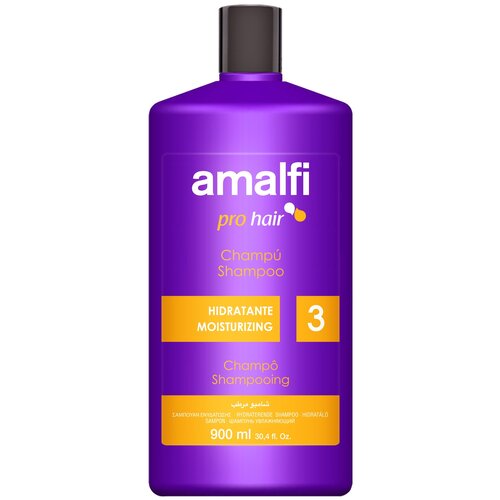 Шампунь для увлажнения волос AMALFI moisturizing 900 мл