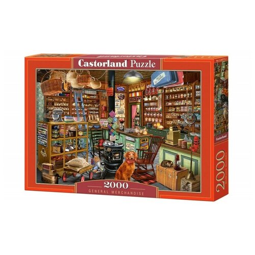 Пазл Castorland Лавка мелочей (C-200771), 2000 дет., разноцветный пазл castorland букет c 200719 2000 дет разноцветный