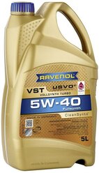 Синтетическое моторное масло Ravenol VollSynth Turbo VST SAE 5W-40, 5 л