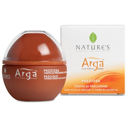 Nature's Arga Precious Toning Cream Крем для лица тонизирующий драгоценный, 50 мл