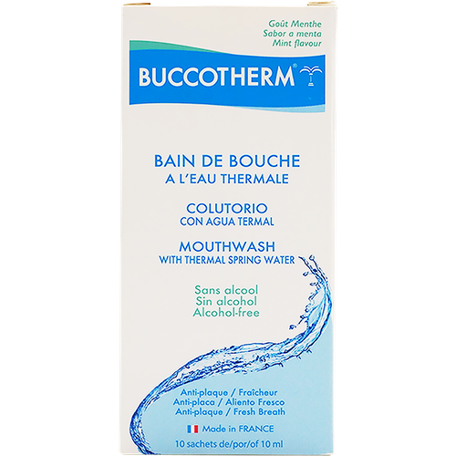 Ополаскиватель для полости рта Buccotherm с термальной водой саше 10 мл 10 шт