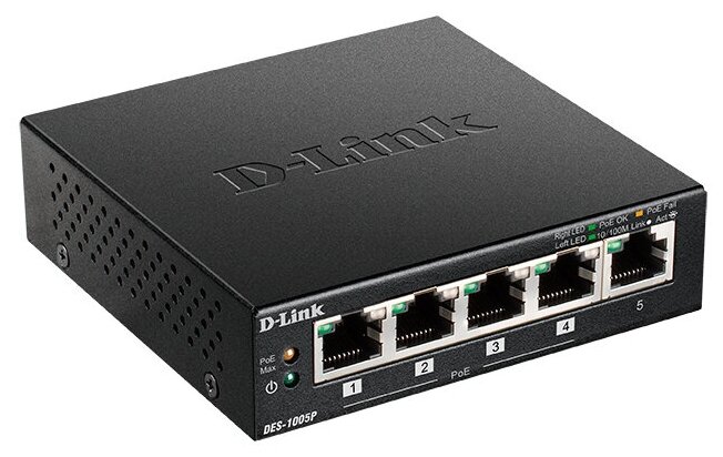 Коммутатор D-Link DES-1005PB1A