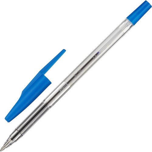 Ручка шариковая неавтомат. Attache Slim синяя,0.5мм