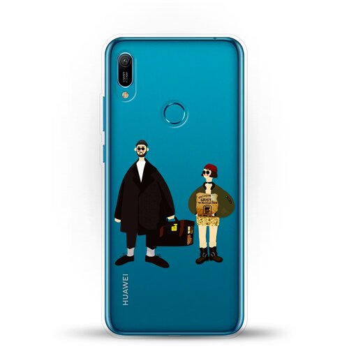 фото Силиконовый чехол матильда и леон на huawei y6 (2019) andy & paul