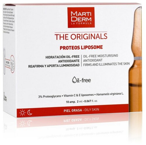 Martiderm The Originals Proteos Liposome ампулы для лица, 2 мл, 10 шт.